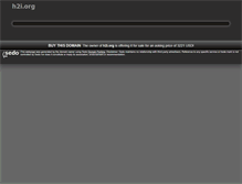 Tablet Screenshot of h2i.org